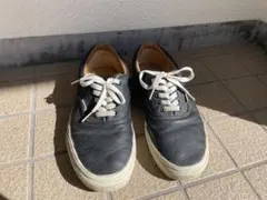 VANS AUTHENTIC leather black 26.5のサムネイル