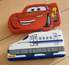 弁当箱　お弁当箱　ランチボックス　カーズ　新幹線　プラレール
