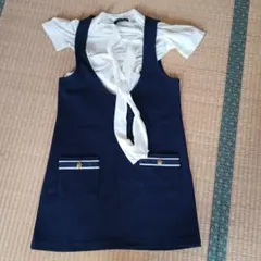 【美品】＆byP＆D／ジャンパースカート&ブラウス