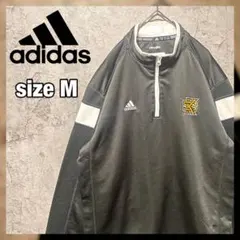 【adidas/アディダス】M ハーフジップ トラックジャケット US古着