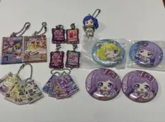 アイカツ、プリパラ、キーホルダー 缶バッジ まとめ売りのサムネイル