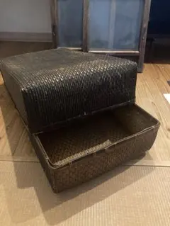 昭和レトロ　行李　古道具　籠　⑤