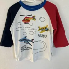 【美品】7分袖Tシャツ　100cm