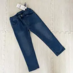 新品未使用　⭐️ムージョンジョン⭐️ 裏起毛　デニム　110