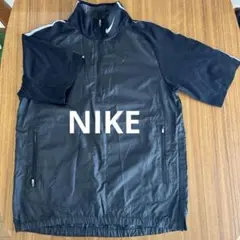 【NIKE】【値下げしました！】ナイキゴルフウェア　半袖ジャケット 黒