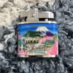 50sスーベニアシガーライター 富士山 五重塔 和柄 - メルカリ