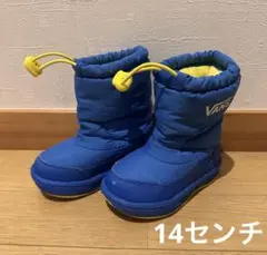 VANS 子ども用防寒ブーツ 青　14センチ