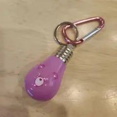 CareBearsケアベアほわっと光る！電球ライト　part2パープルピンク