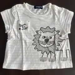 klädskåp ライオン柄 半袖Tシャツ 80cmのサムネイル