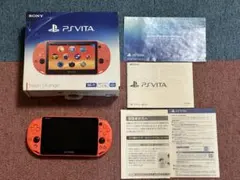 PS Vita 本体ネオンオレンジ Wi-Fi ジャンク　左スティック