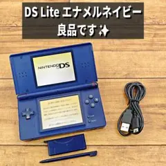【良品・分解整備済み✨】ニンテンドー DS Lite エナメルネイビー L79