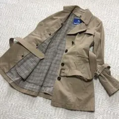 良品✨バーバリー ブルーレーベル ベージュ トレンチコート Mサイズ 表記38