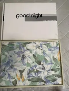 good night 花柄綿毛布 140×200 cm