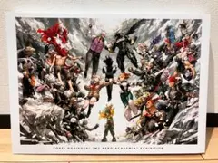 ヒロアカ B2ポスター キービジュアル ヒーローVSヴィラン 額縁ありなし