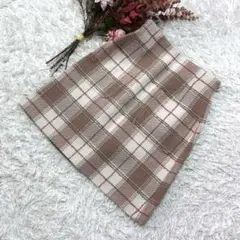 JILLSTUART 台形スカート タータンチェック 【S】 ミニ フェミニン