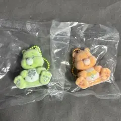 ケアベア　CareBears 緑 オレンジ 2つセット
