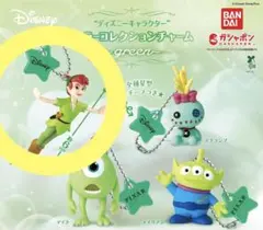 ディズニーキャラクターカラーコレクションチャーム グリーン ピーターパン