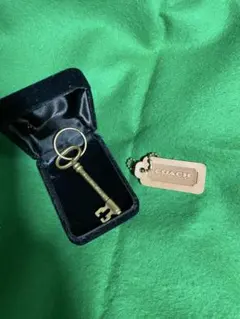 アルフレッド ダンヒル　DUNHILL キーホルダーとCAOCHのタグ