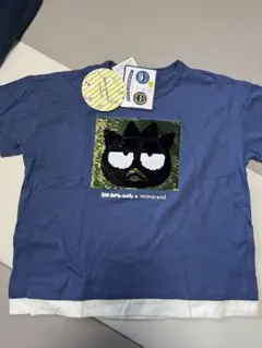 130サイズ サンリオmimorand バツマル Tシャツ 青のサムネイル