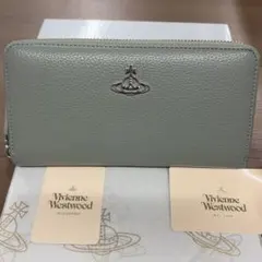 大人気 未使用 Vivienne Westwood 型押しライトグレー 長財布 - メルカリ