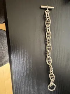 超お洒落 アンカー チェーン ブレスレット シルバー925 某人気ブランドタイプ