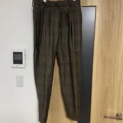 ssstein stein グレンチェック ウールスラックス ST.278-2のサムネイル