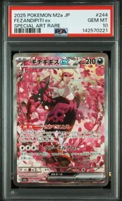 PSA10 GEM MINT キチキギスex SAR
