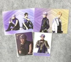 ミュージカル刀剣乱舞 静かなる夜半の寝ざめペアブロマイド クリアカード 五月雨江