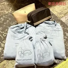 エミレーツ航空⭐︎ビジネスクラス　アメニティ　パジャマ　ブルガリ　男女セット