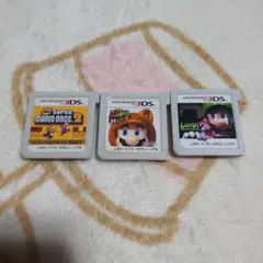 マリオシリーズ 3ds ソフト 3点セット