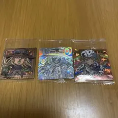 ジョジョの奇妙な冒険 シールウエハース 第7部 3枚セット