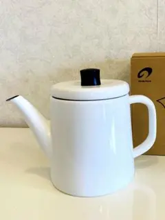 カイコ ケトル 琺瑯やかん ホーローティーポット - メルカリ