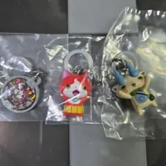 妖怪ウォッチ めじるしアクセサリー　ジバニャン　コマさん　妖怪メダル