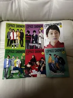 space shower tv 月刊スペシャ　6冊セット