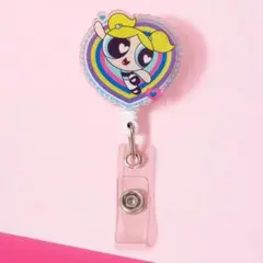 匿名配送 パワーパフガールズ バブルス スナップ キーチェーン