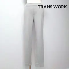 【トランスワーク】S〜M カジュアルパンツ ウエストゴム シンプル