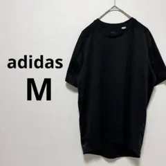 adidas アディダス スポーツウェア 半袖 メッシュ 速乾 黒 ワンポイント