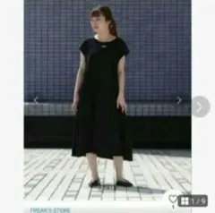 FREAK'S STORE フレンチスリーブ ロングTシャツワンピースのサムネイル