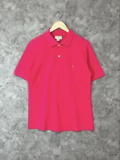ヴィンテージ 90s イタリア製 TRUSSARDI ポロシャツ ピンクのサムネイル