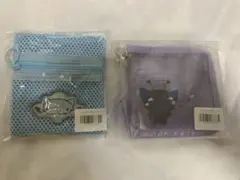 ano 心の中まで丸見えウォレット ニャンオェちゃんver. 財布 ブルー 青
