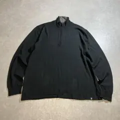 ハーフジップ ニット