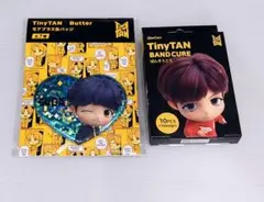 【BTS】TinyTanシュガー缶バッジ＆ホソク絆創膏