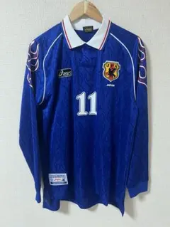 u*0様 日本代表 11番 三浦知良 ユニフォーム 中古品 - メルカリ
