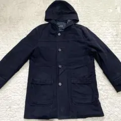 ♡[ixiz]♡スウェード生地フード付き ミリタリーコート　Ｍ