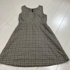 MAJESTIC LEGON チェック柄ノースリーブワンピースのサムネイル