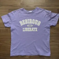 ハニーズ　COLZA パープル 半袖Tシャツ S