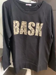 BASK レオパード柄 長袖Tシャツ Mサイズ