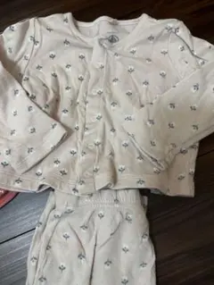 プチバトー　ベビーセットアップ18M