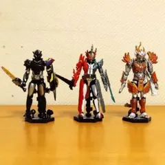 装動　仮面ライダーセイバー フィギュア 3体セットのサムネイル