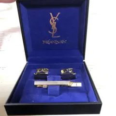 イブサンローラン ネクタイピン　カフスボタンセット　箱付き